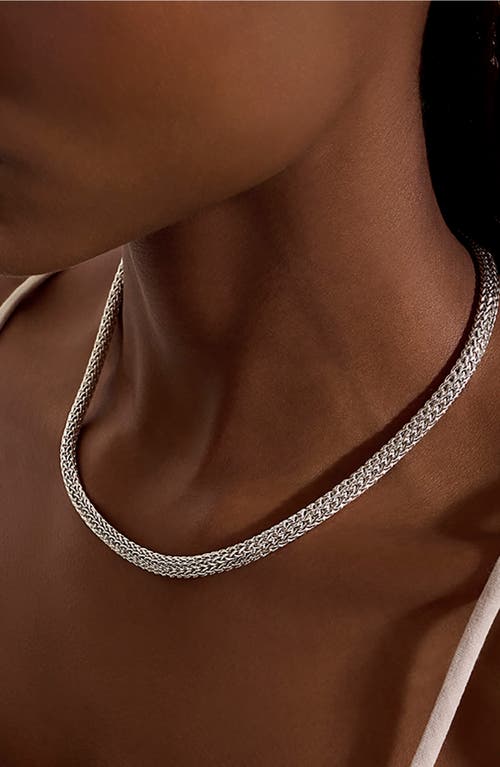 John Hardy Icon Necklace, Sterling Silver In Brown