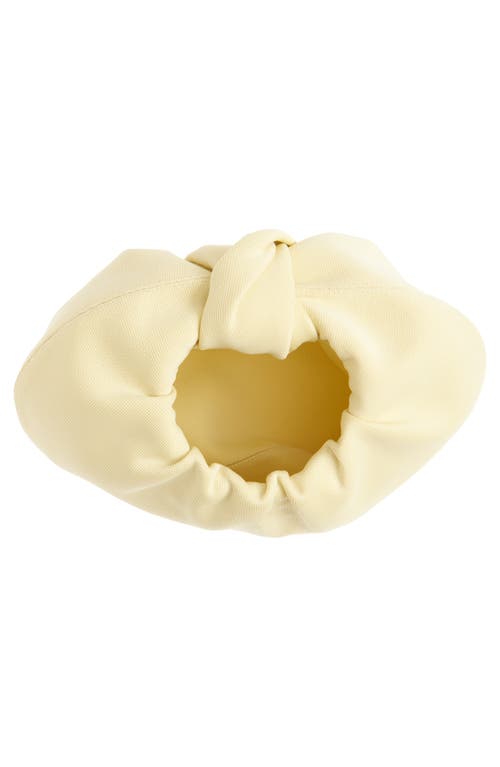 Gia Studios Mini Croissant Knit Bag In Yellow