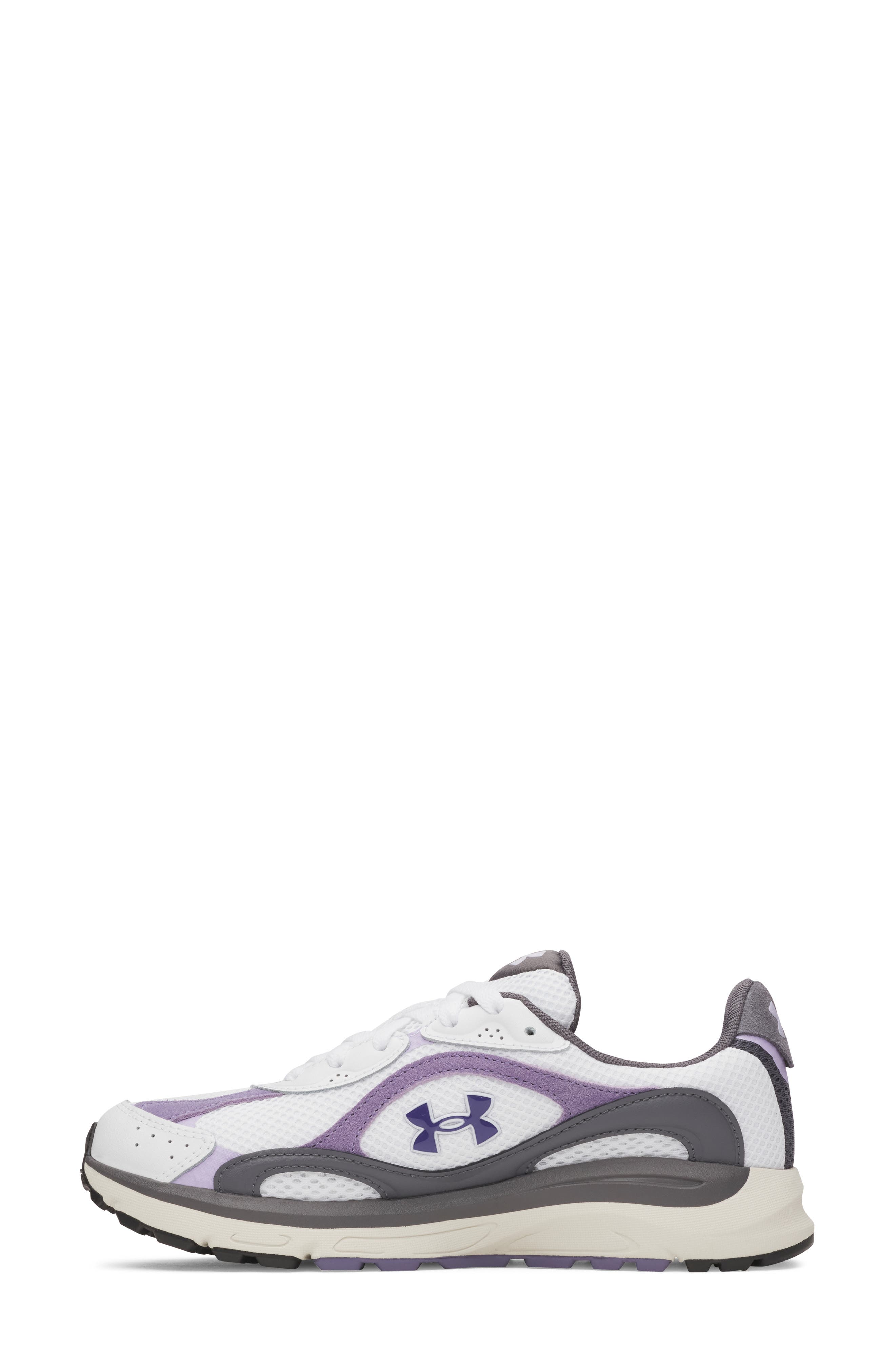 UA Tech Runner Sneaker, Alternate, color, WHITE / PURPLE LUXE