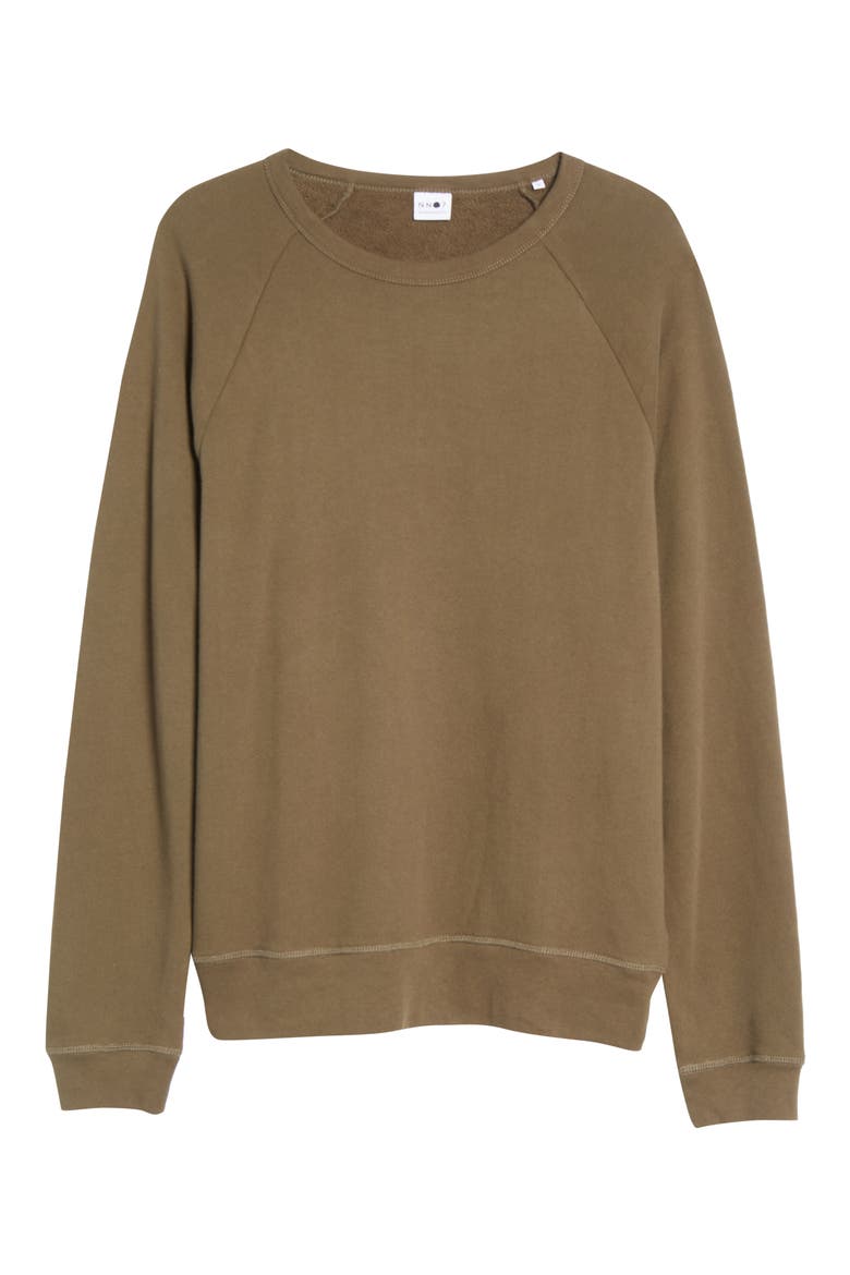 Jake 3444 Crewneck Sweatshirt, Alternate, color, ARMY