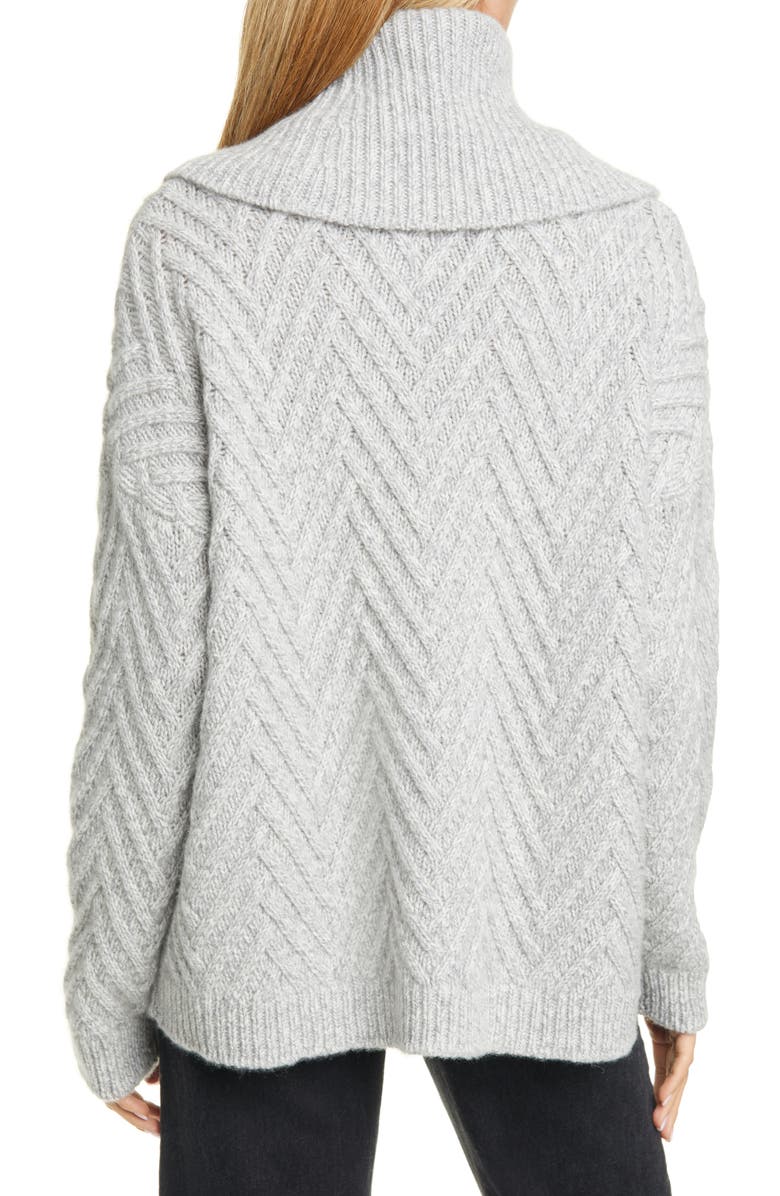 Nordstrom Signature Cowl Neck Cashmere Sweater, Alternate, color,