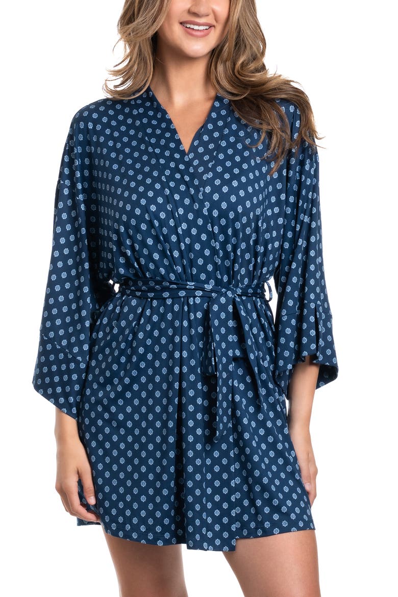 Sevilla Short Robe, Main, color, NAVY