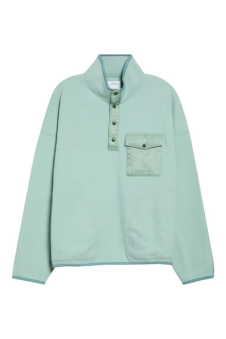 Barlow Wool Pullover, Main, color, LIGHT GREEN