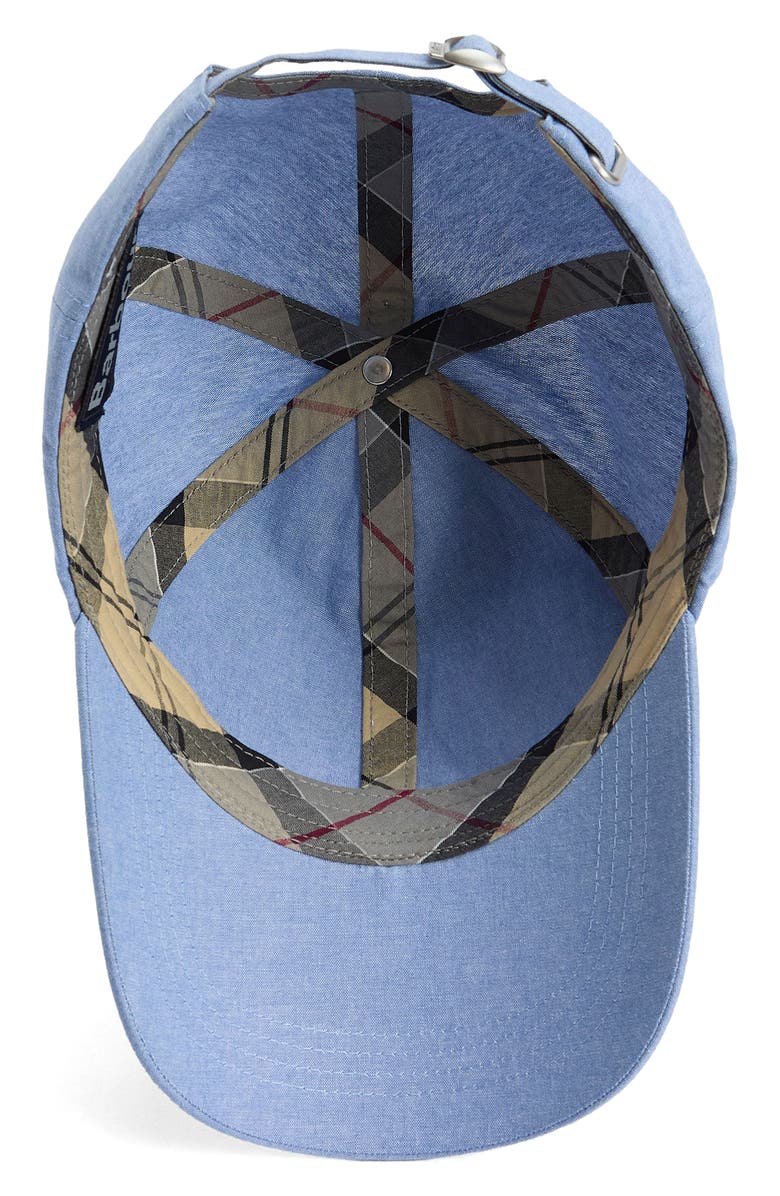 Barbour Nelson Chambray Baseball Cap, Alternate, color, Chambray Blue