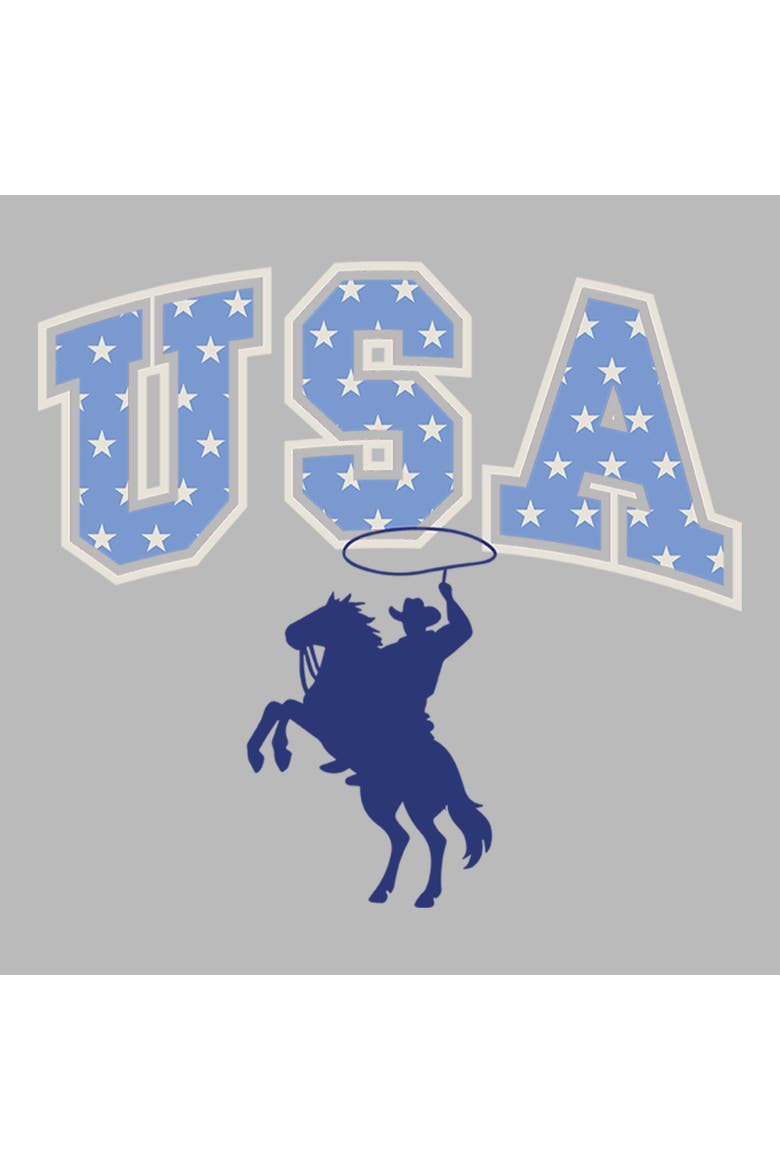 Men's Lost Gods USA Star Rodeo  Graphic T-Shirt, Alternate, color, Sport Grey