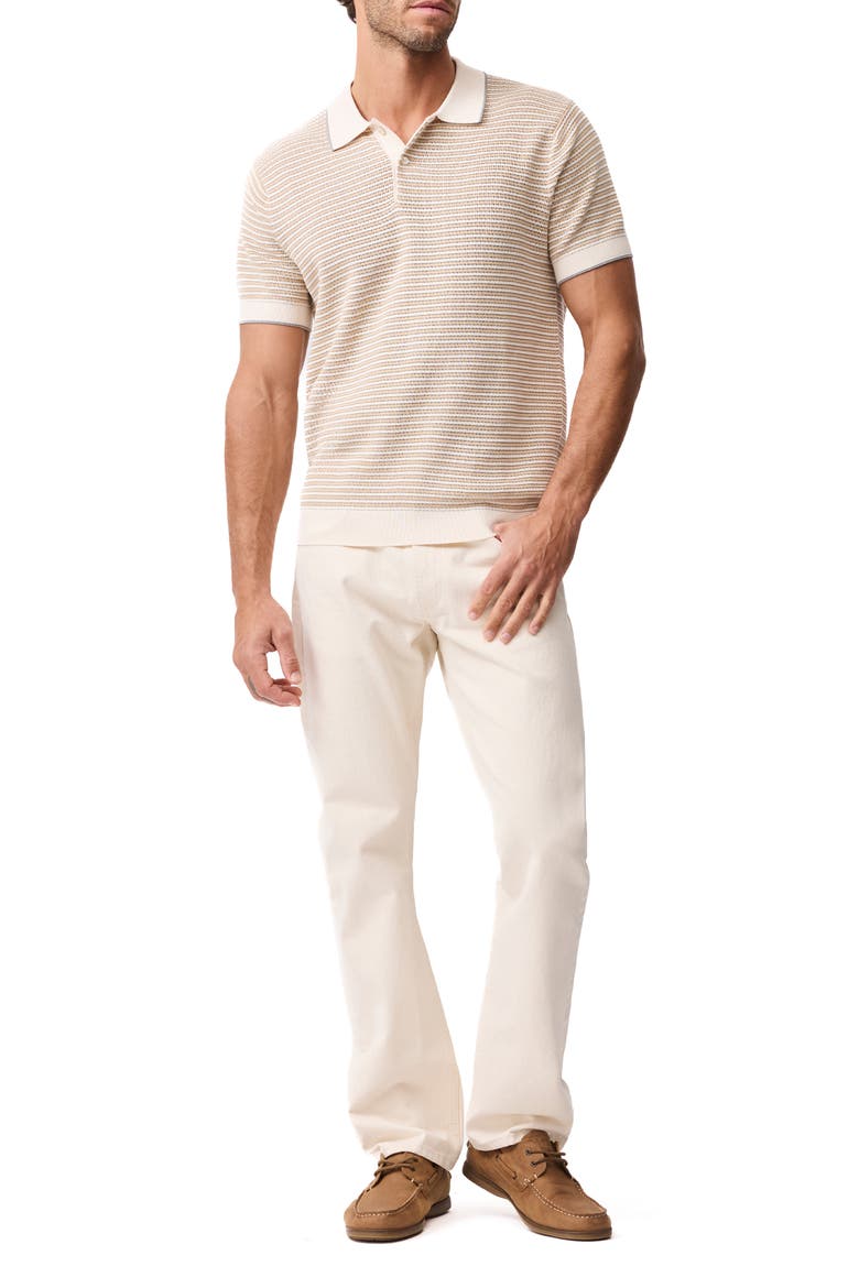 Oyster Island Texture Polo, Alternate, color, ACORN