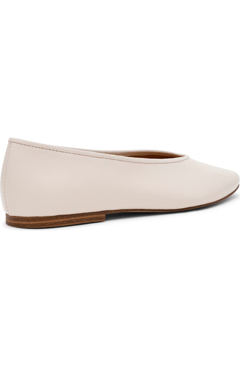 Steve Madden Pipa Ballet Flat, Alternate, color, Bone Leather