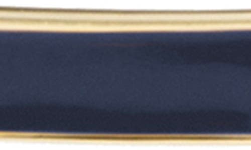 Marlyn Schiff Enamel Hinge Bracelet In Blue