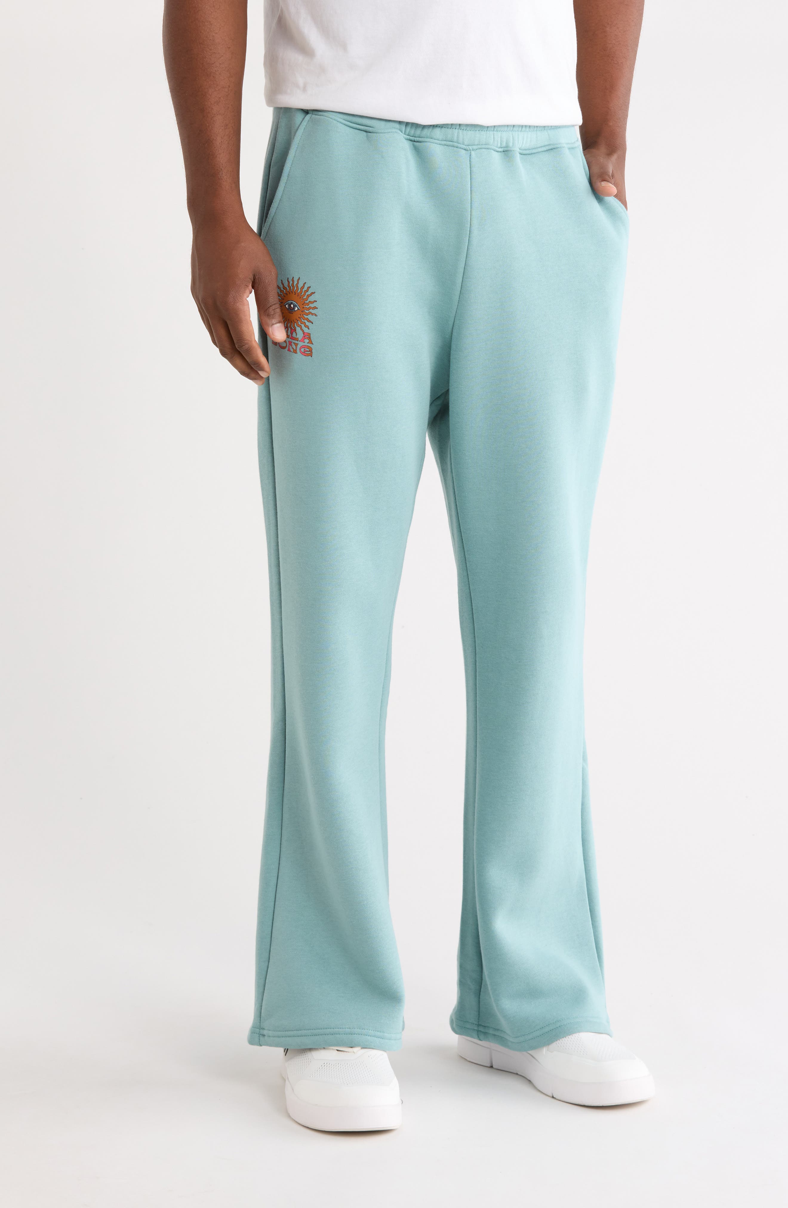 Wave Runner Wide Leg Sweatpants