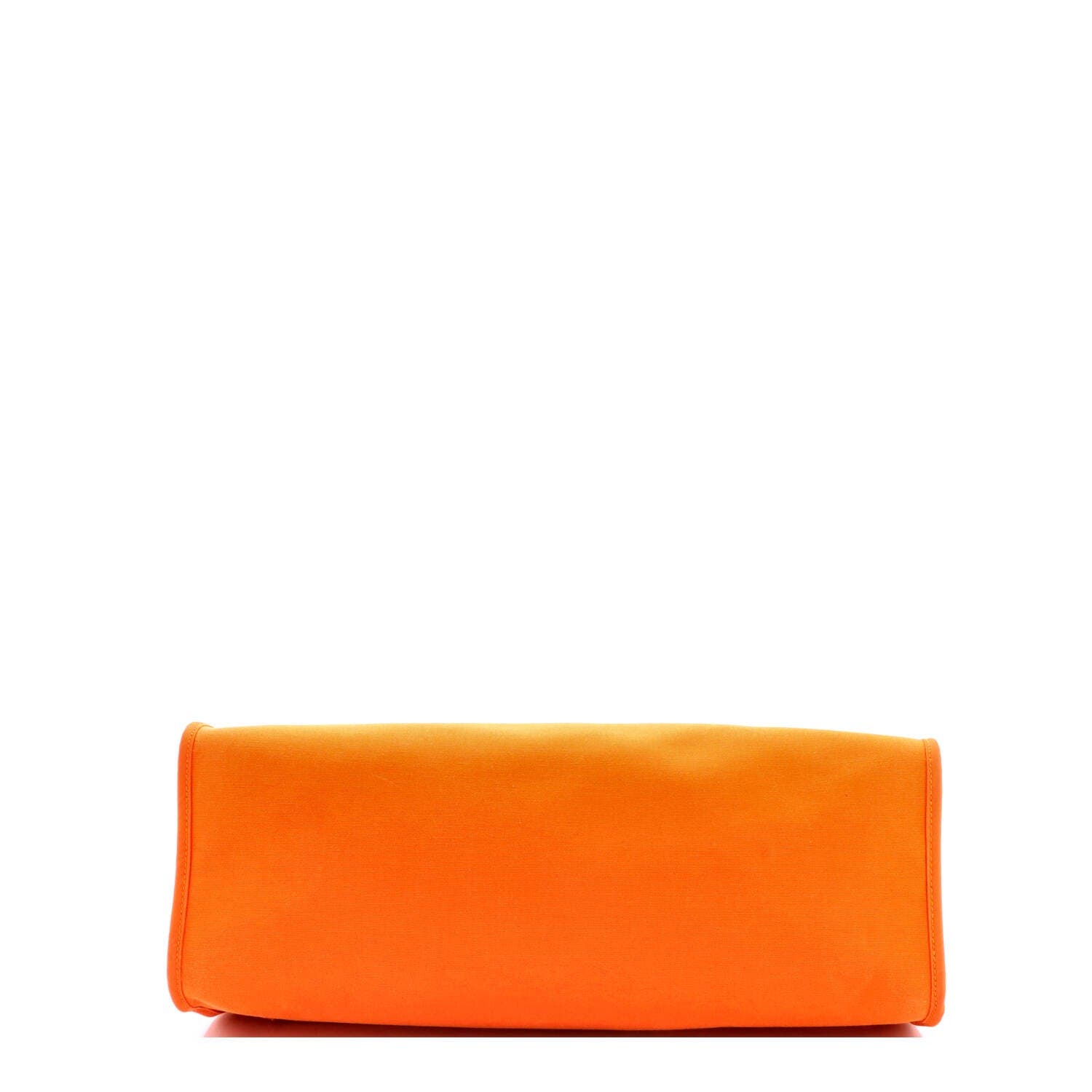 Herbag Zip Leather and Toile 39, Alternate, color, Orange