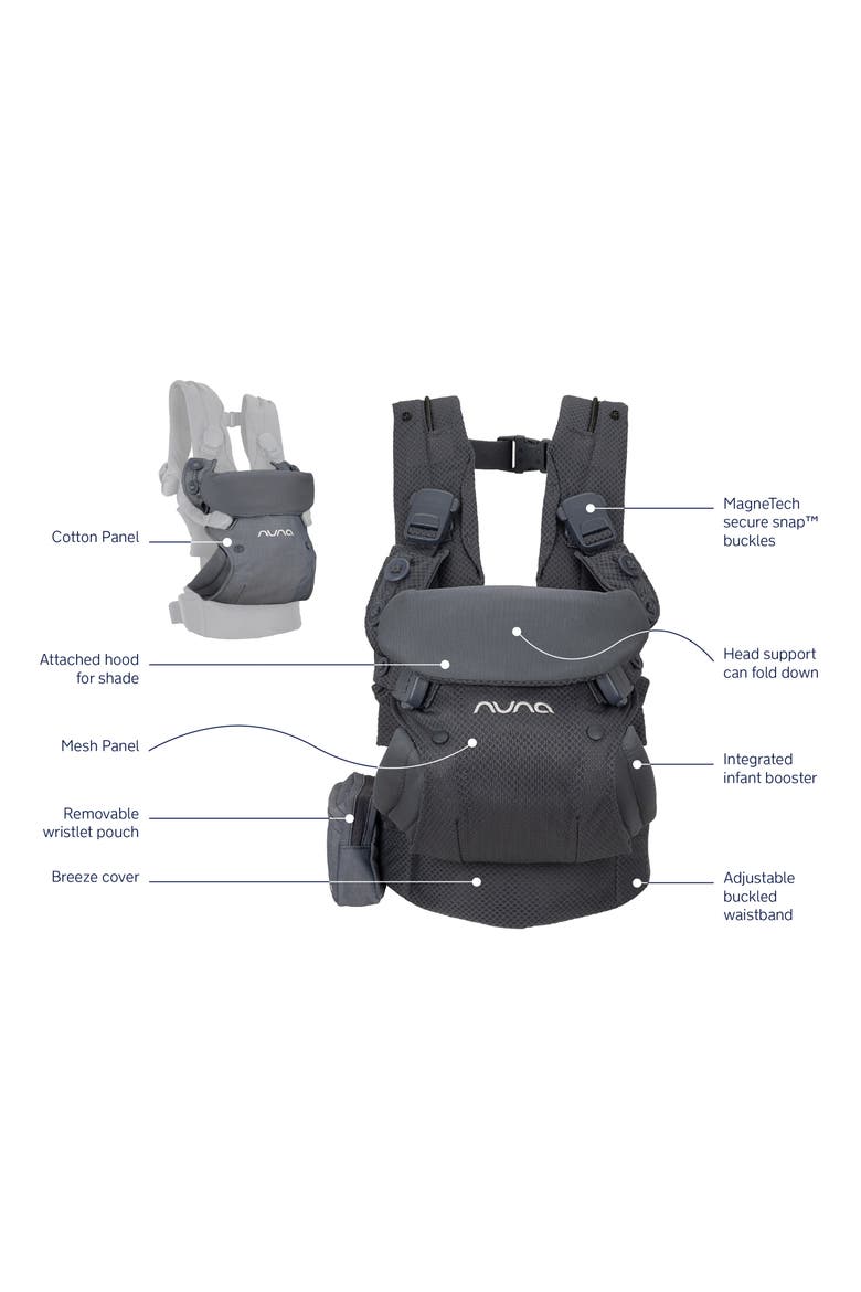 CUDL™ Deux Denim Clik 4-In-1 Baby Carrier, Alternate, color, DENIM