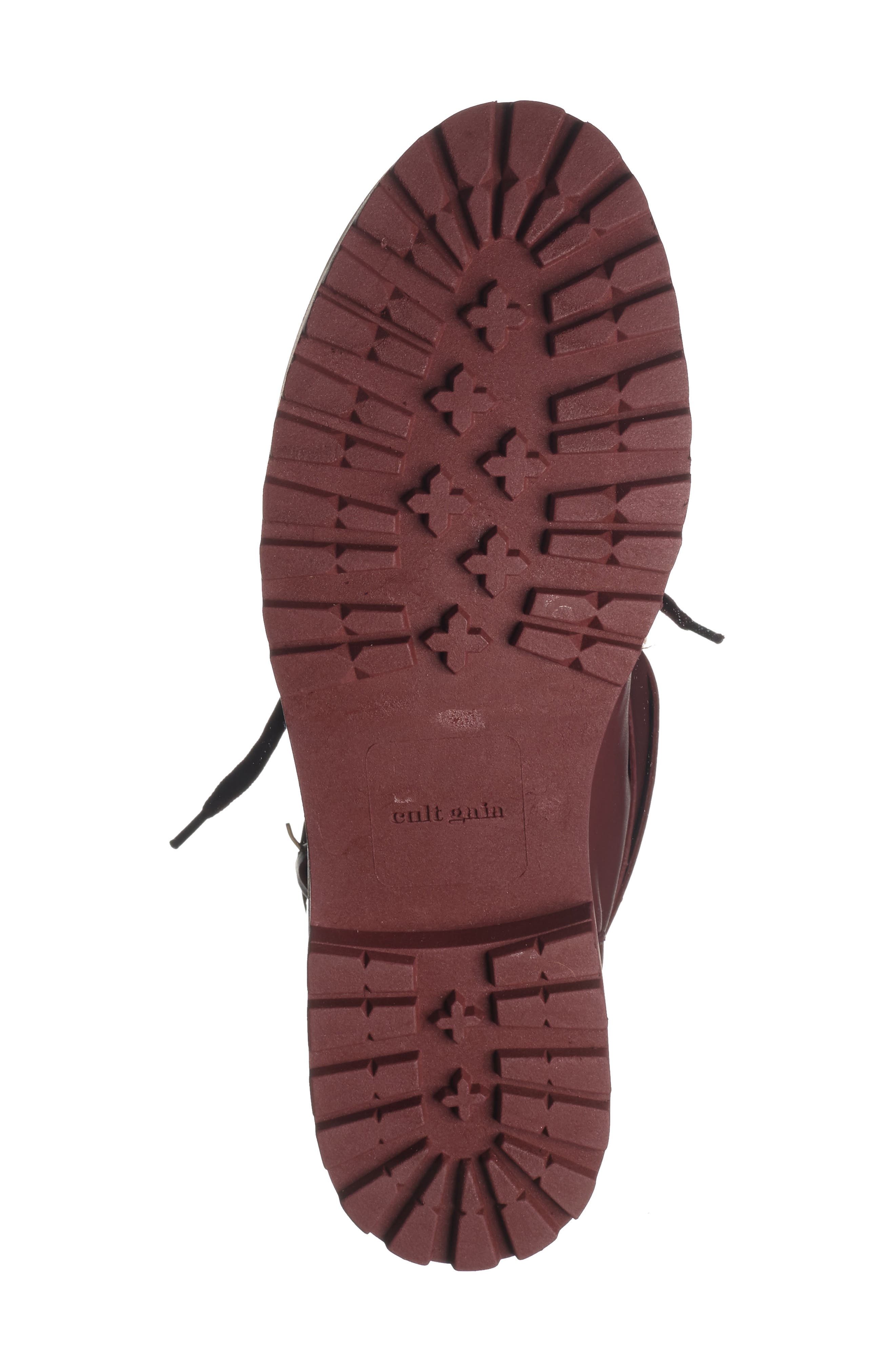 Cult Gaia Paola Faux Shearling Boot, Alternate, color, 