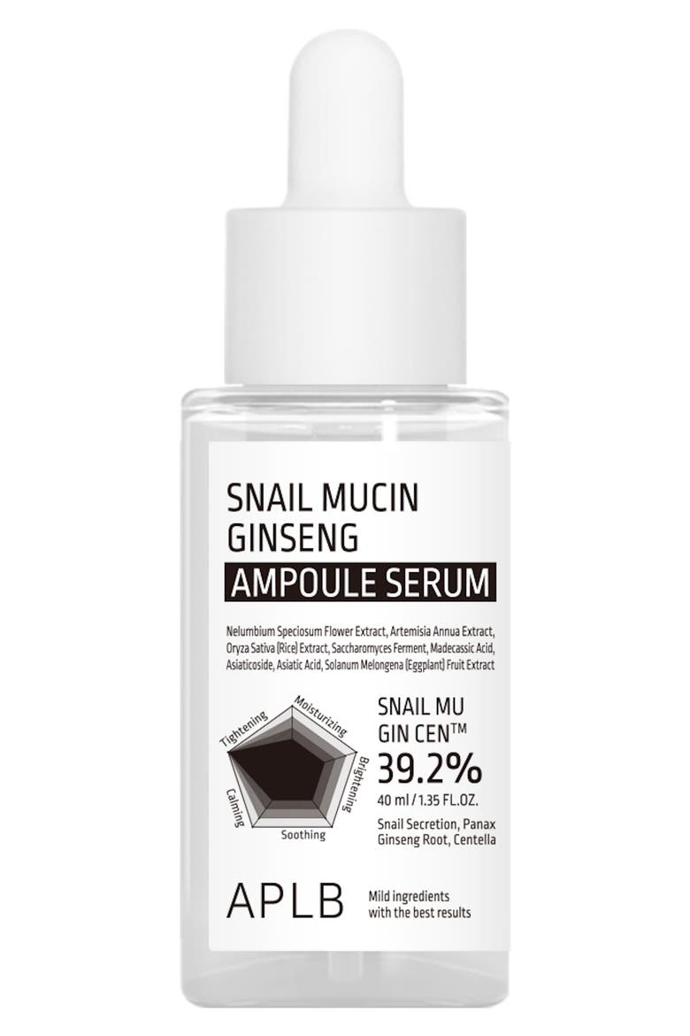 Snail Mucin Ginseng Ampoule, Main, color, NO COLOR