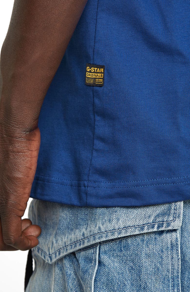 G-STAR Center Chest Boxy Organic Cotton Graphic T-Shirt, Alternate, color, 