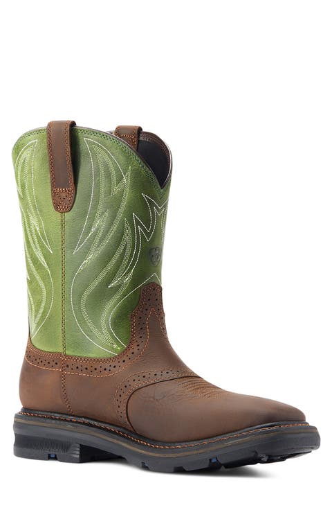 Sierra Shock Shield Western Boot
