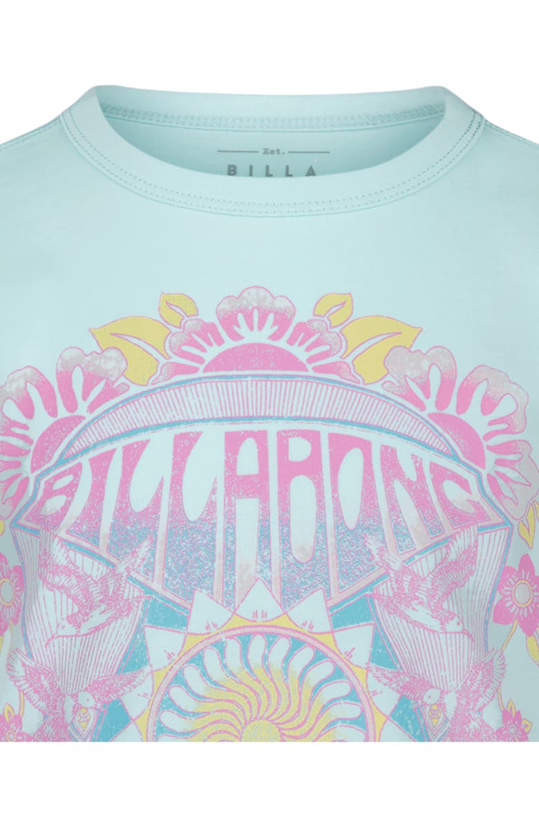 Billabong Kids' Wave of Change Graphic T-Shirt, Alternate, color, Mint