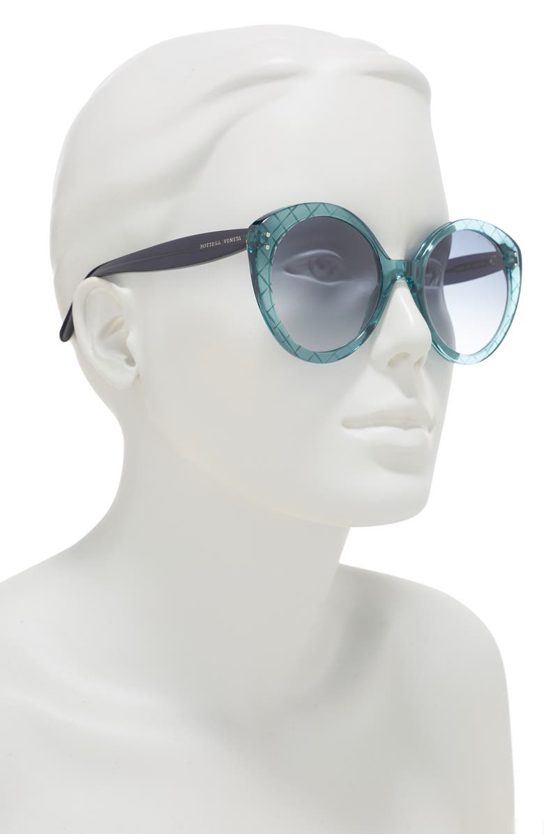 Bottega Veneta 53mm Cat Eye Sunglasses, Alternate, color,