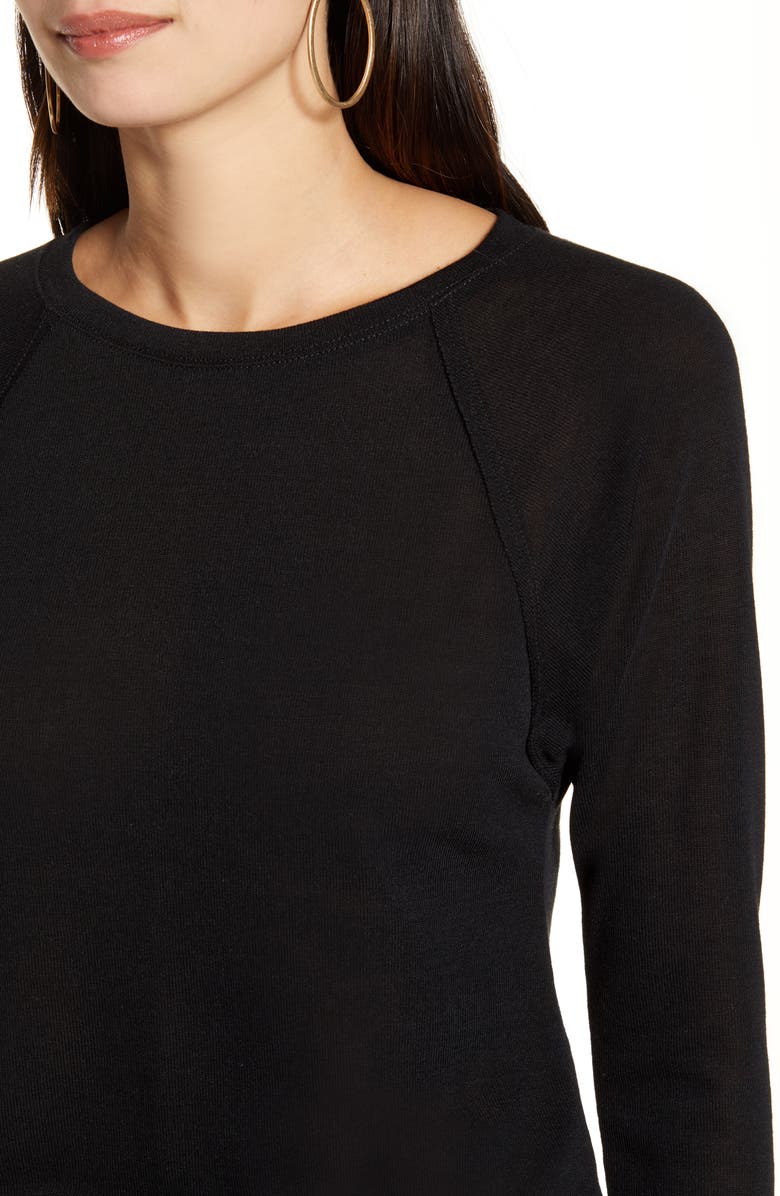 Treasure & Bond Curved Hem Tee, Alternate, color,