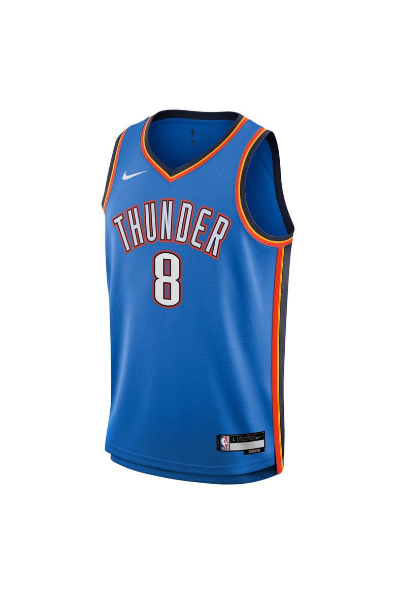 Youth Nike Jalen Williams Blue Oklahoma City Thunder Swingman Jersey - Icon Edition, Alternate, color, Blue