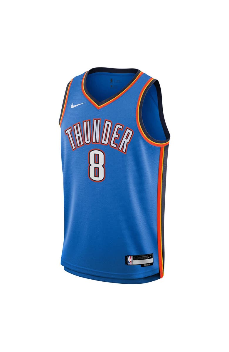 Nike Youth Nike Jalen Williams Blue Oklahoma City Thunder Swingman Jersey - Icon Edition, Alternate, color, Blue