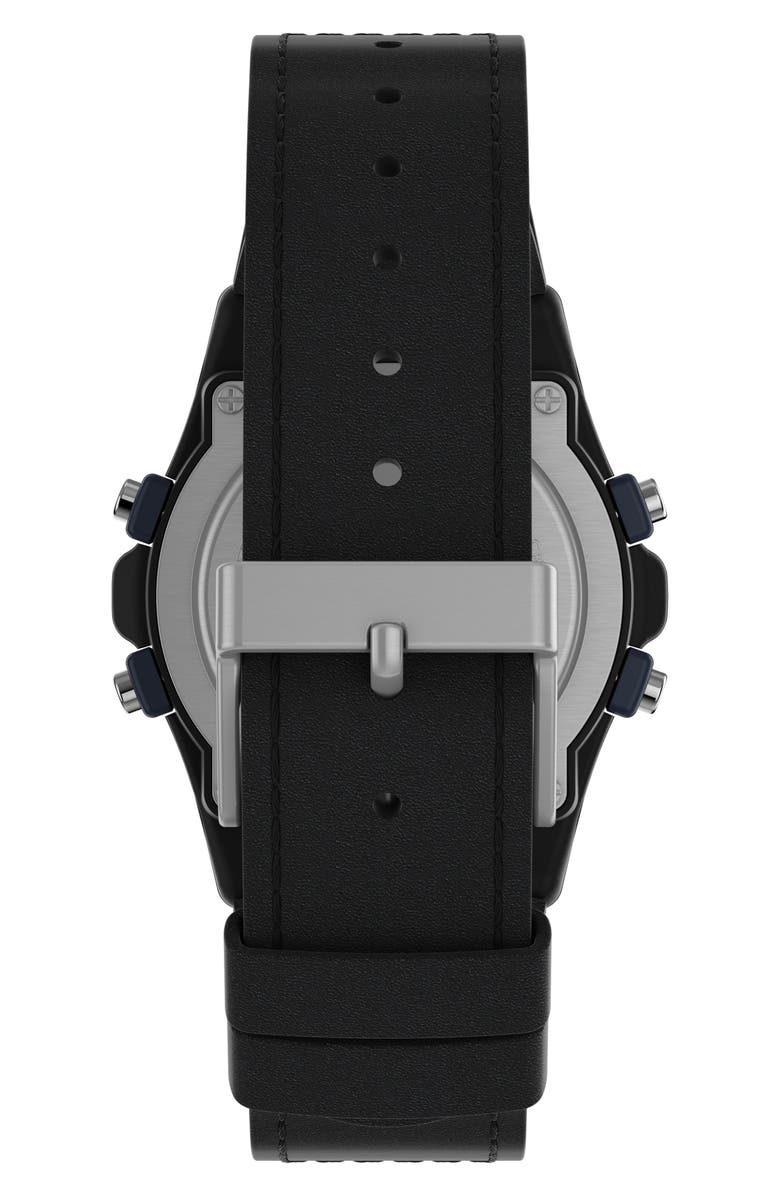 Timex<sup>®</sup> Atlantis Chronograph Fabric Strap Watch, 40mm, Alternate, color, 