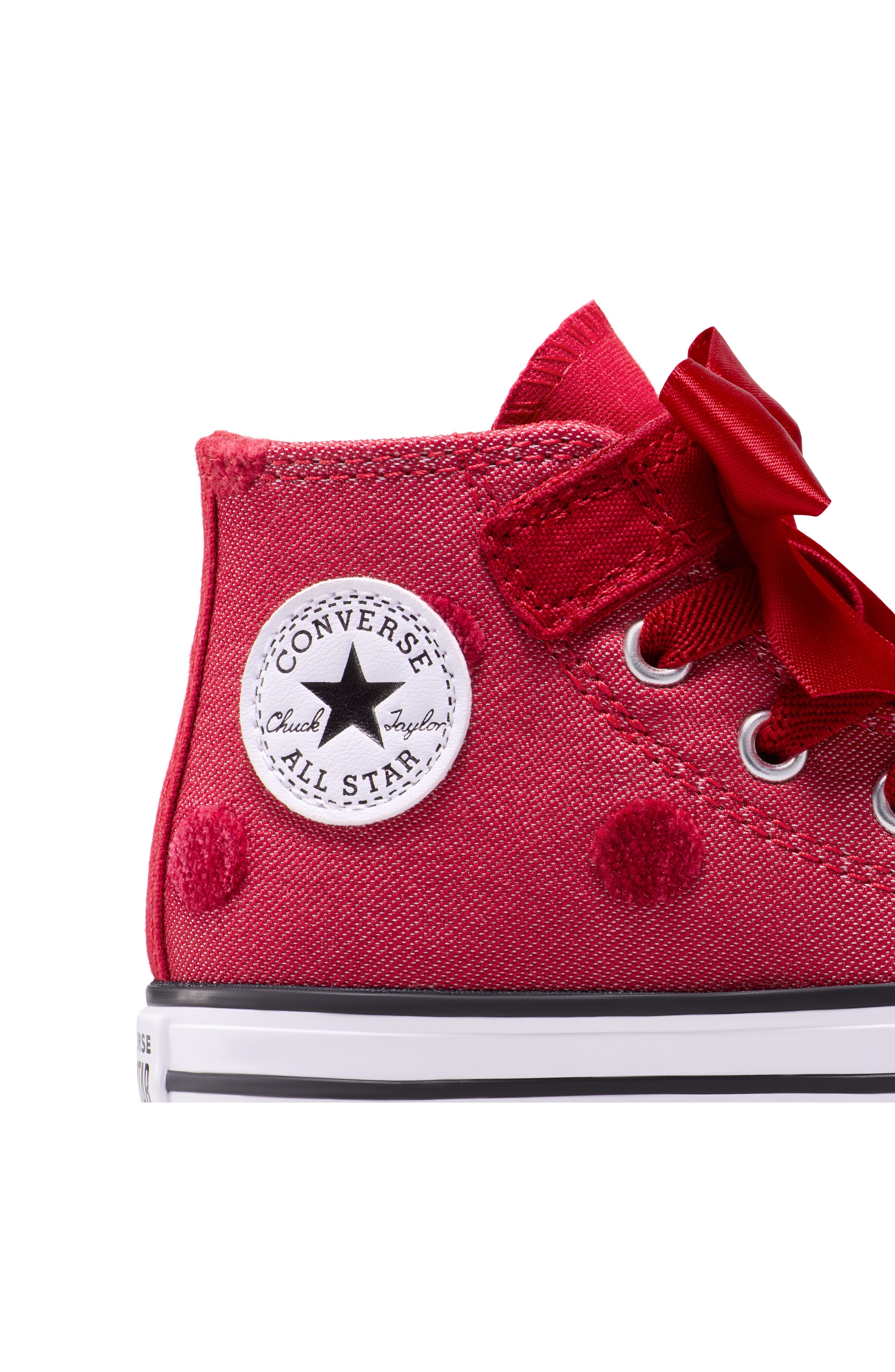 Converse Kids' Chuck Taylor All Star Bow Easy On Canvas High Top Sneaker, Alternate, color, Days Ahead/ White/ Days Ahead