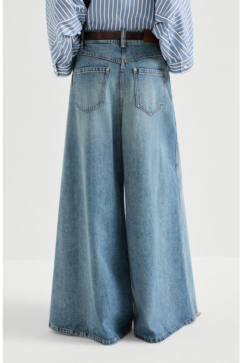 Maxi trousers, Alternate, color, Denim