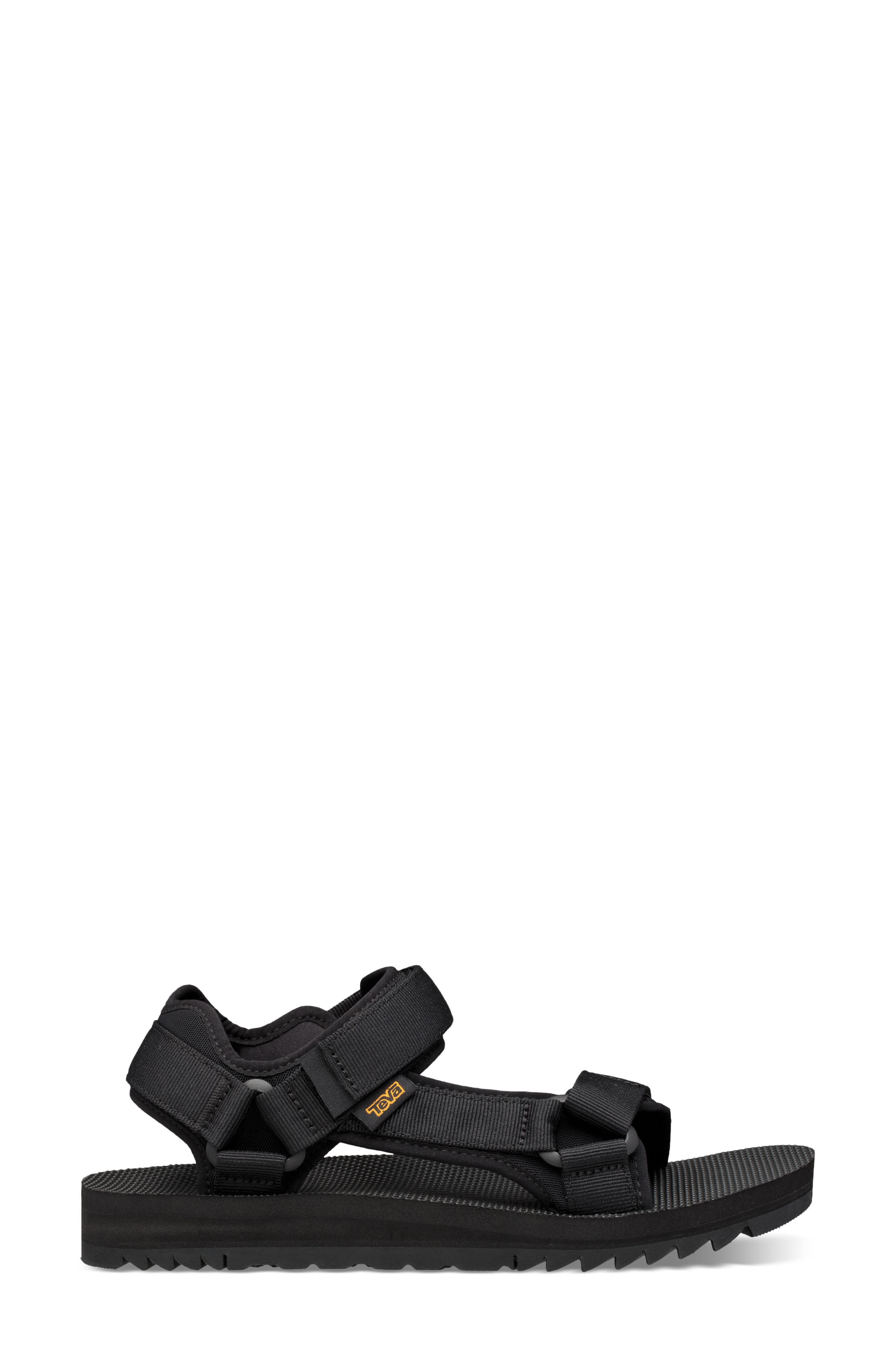 Universal Trail Sandal, Alternate, color, BLACK