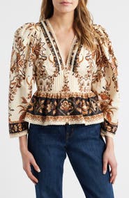 FARM Rio Majestic Garden Cotton Top
