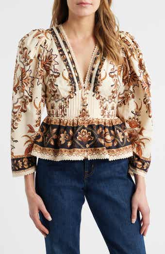 Majestic Garden Cotton Top