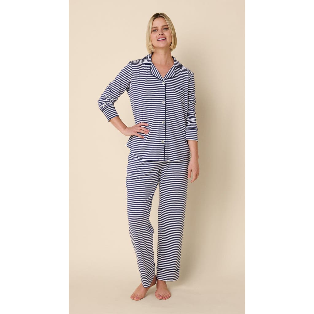 The Cat's Pajamas Pima Knit Pajama Set