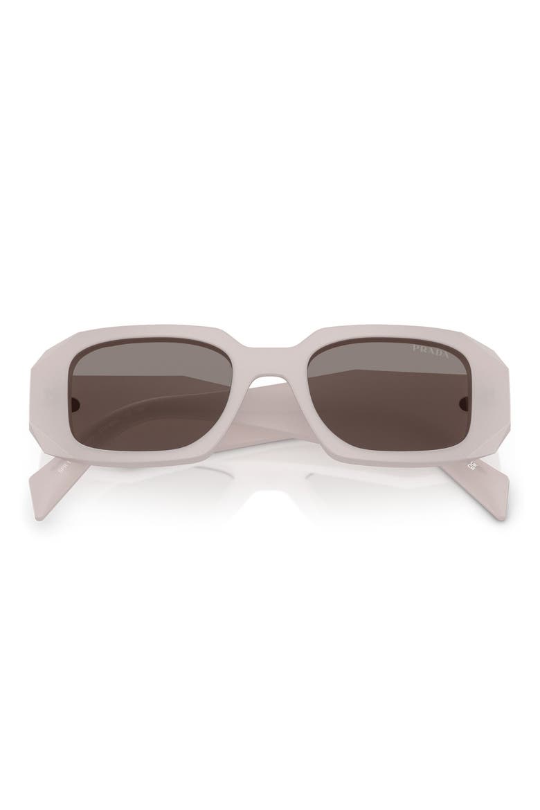 51mm Rectangular Sunglasses, Alternate, color, FROSTED TORTOISE / DARK GREY