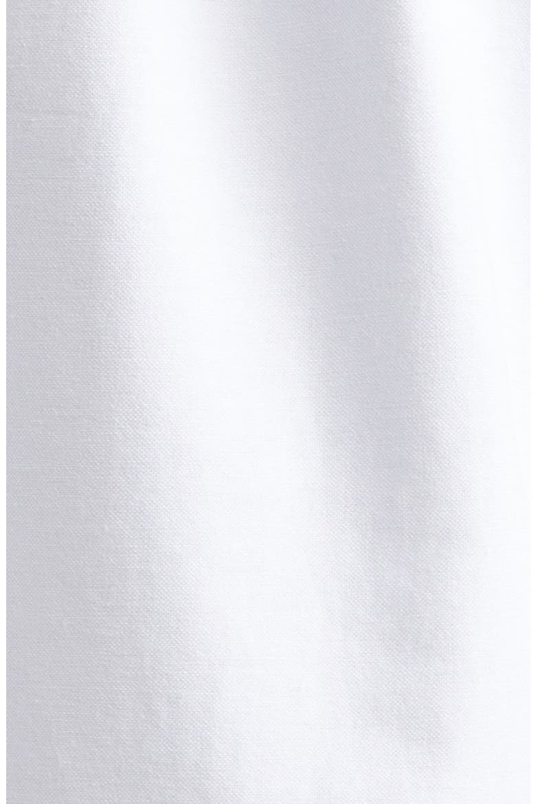 Epaulet Cotton Oxford Button-Up Shirt, Alternate, color, WHITE