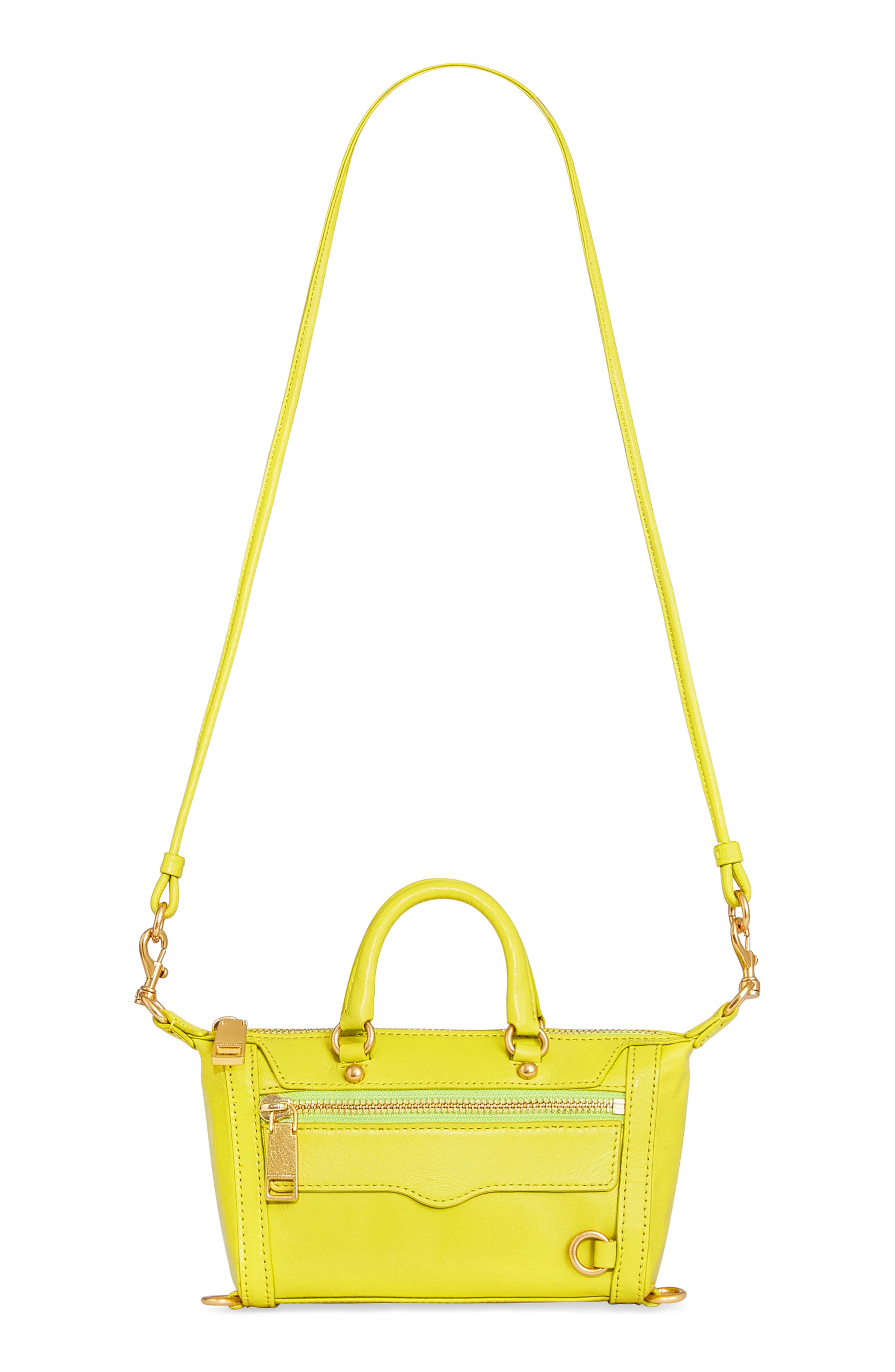 Rebecca Minkoff Micro Mini M.A.B. Leather Crossbody Bag, Main, color, 