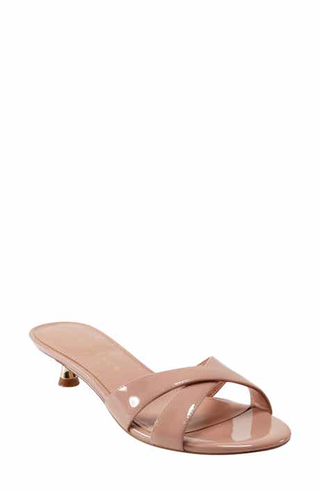Marc Fisher LTD Tracey Kitten Heel Slide Sandal