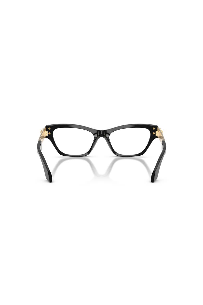 54mm Cat Eye optical glasses, Alternate, color, Black