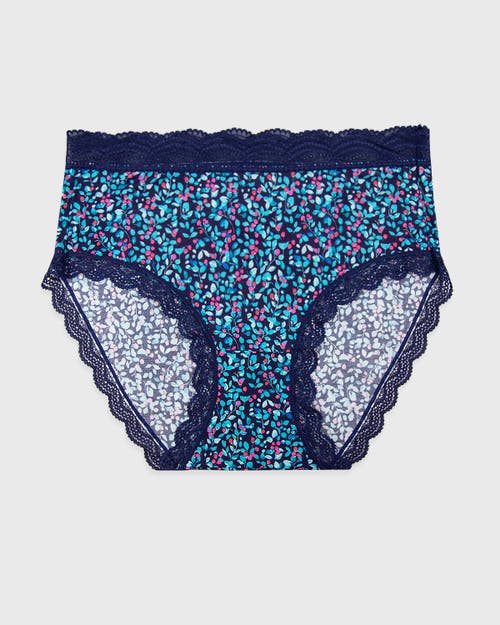 Stripe & Stare High Rise Knicker Four Pack In Animal Print