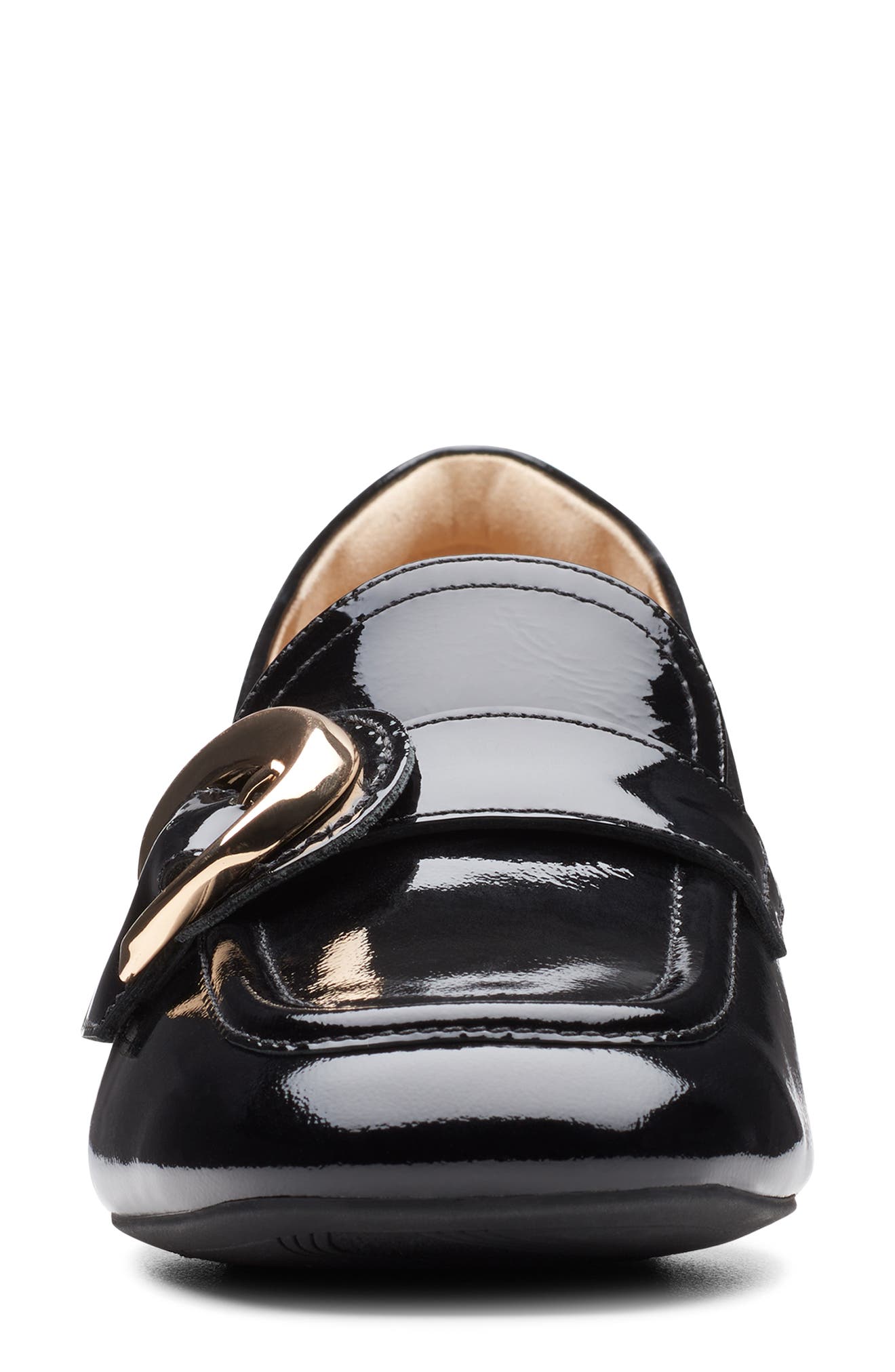 Clarks<sup>®</sup> Daiss Trim Pump, Alternate, color, Black Pat