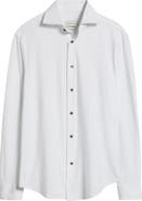 Bugatchi James OoohCotton® Solid Button-Up Shirt