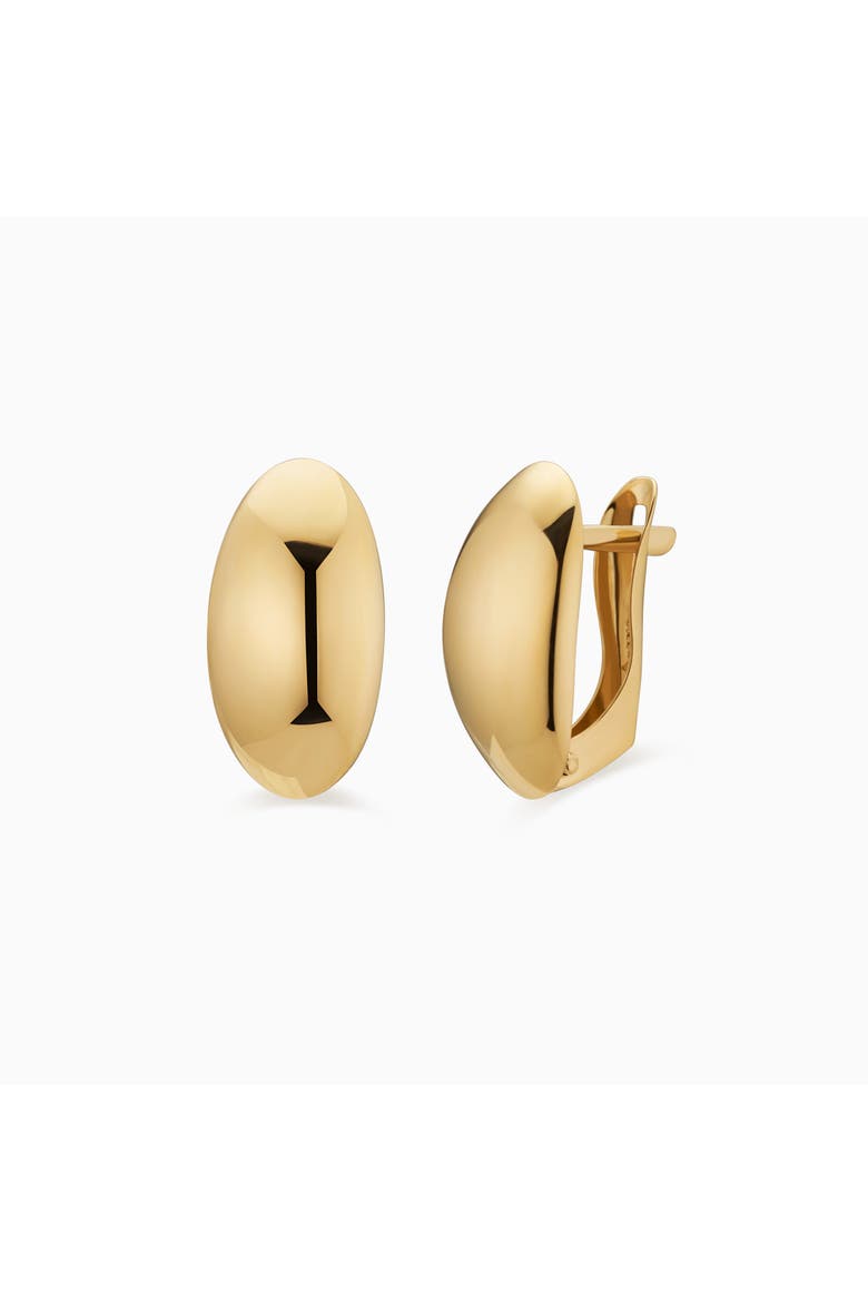The Archie Drop Earrings in 14K Gold, Main, color, Yellow Gold