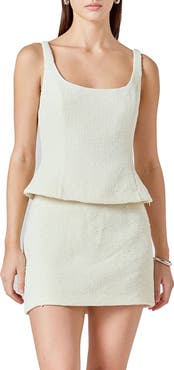 Endless Rose Tweed Tank