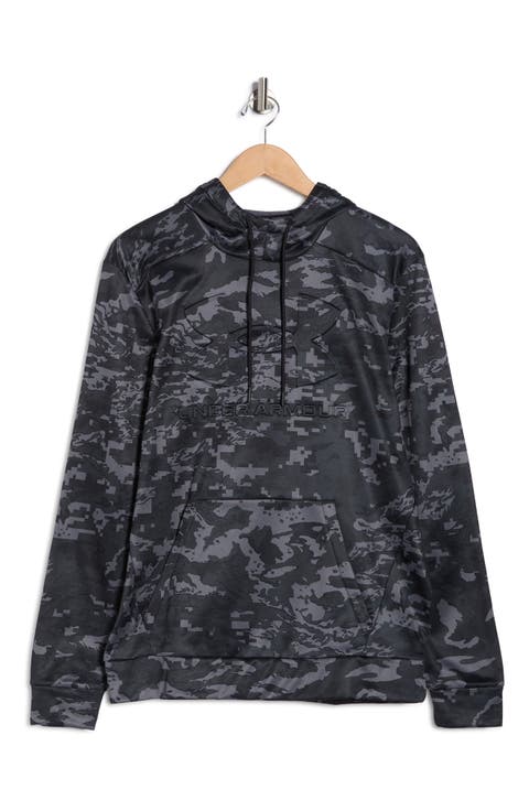 Camo Fleece Graphic Hoodie