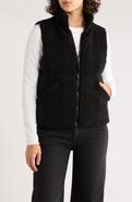 Marine Layer Alba Reversible Cable Knit Puffer Vest
