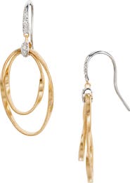 Marco Bicego Marrakech Onde Concentric Coil Drop Earrings