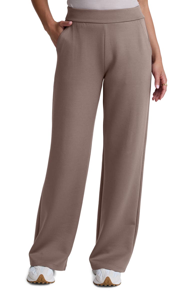 In The Flow Wide Leg Sweatpants, Main, color, CAPPUCCINO