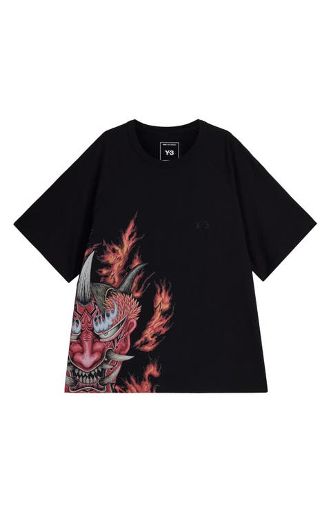Loose Fit Cotton Graphic T-Shirt