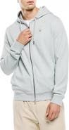 Psycho Bunny Marc Textured Full Zip Hoodie