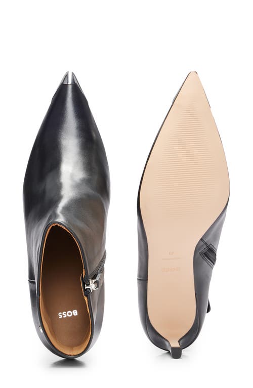 Hugo Boss Boss Janet Pointed Toe Bootie In Black