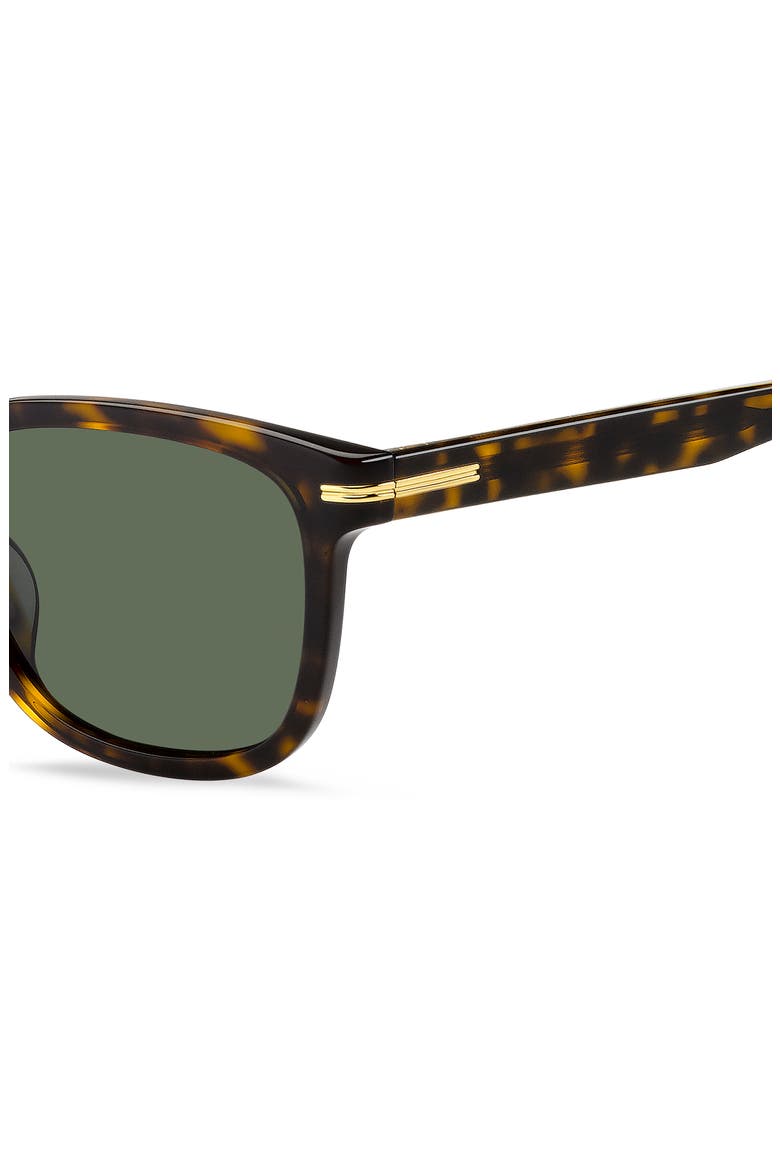54mm Square Sunglasses, Alternate, color, HAVANA