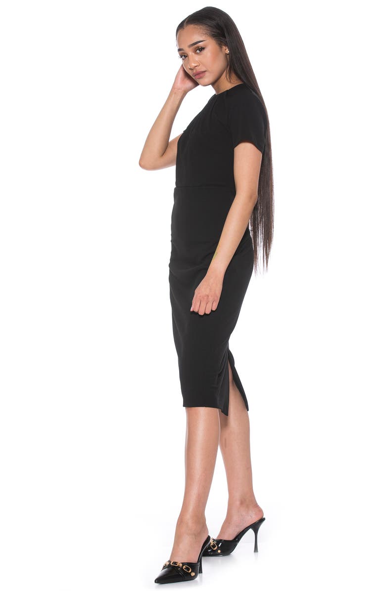 Alexia Admor Quinn Stretch Sheath Dress, Alternate, color, Black